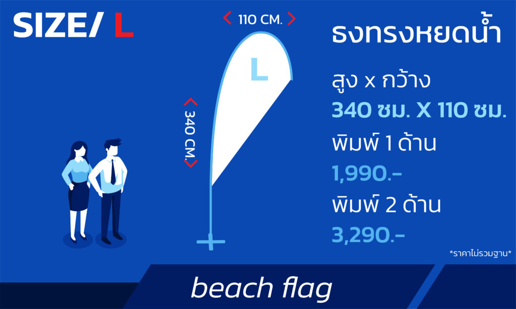 Beach flag
