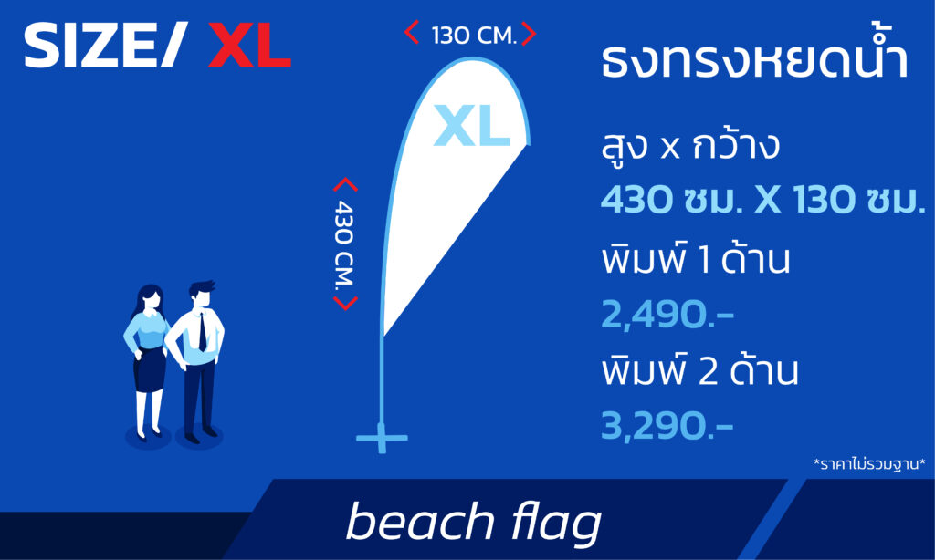 Beach flag