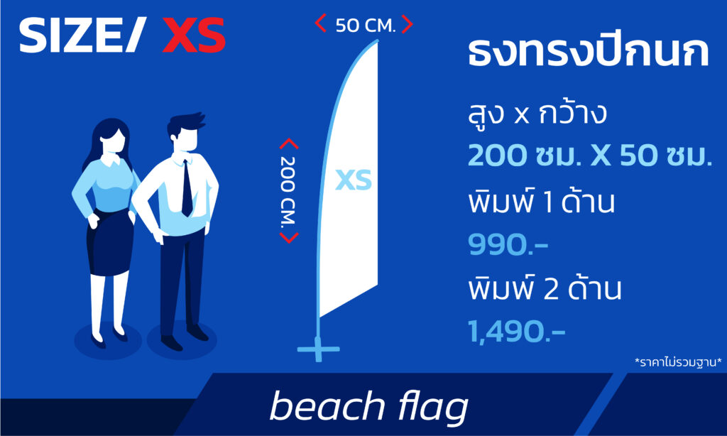 Beach flag