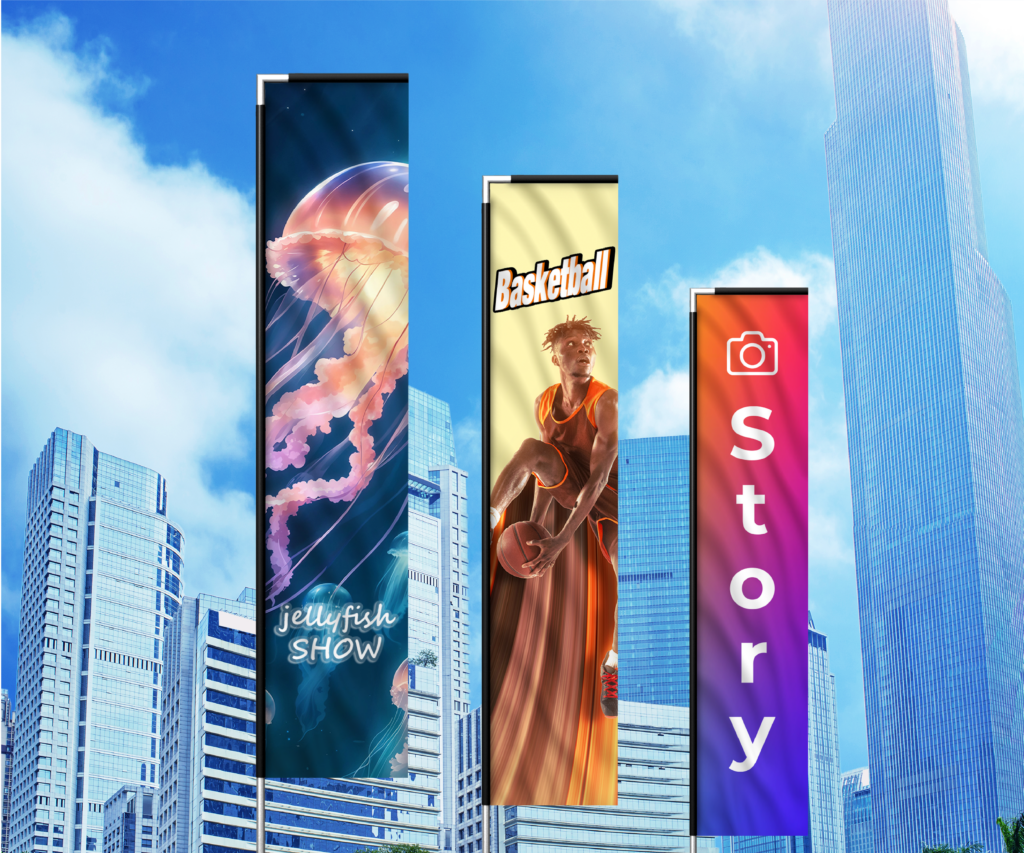 ธงชายหาดทรงสี่เหลี่ยม